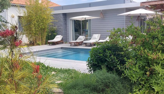 Villa Clim-piscine-5 mn à Pied de la Plage-carro/côte Bleue.animaux Acceptés