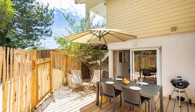 Villa des Sables: Banc d'Arguin 100M from the beach