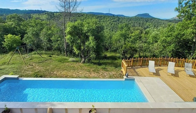 Villa overlooking the Blavet gorges