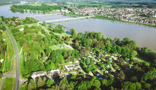 ZEcamping 3 étoiles - bord de Loire - proximité directe des châteaux