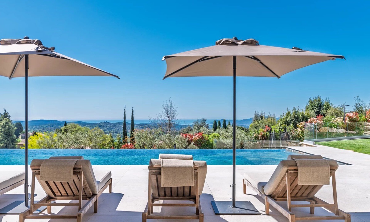 Chateauneuf-Grasse House | Unrivaled Modern Architect Luxury Villa. Just Moments from Cannes
