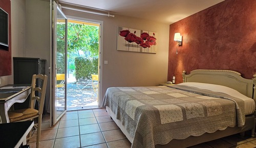 Deluxe Double or Twin Room, Terrace, Park View