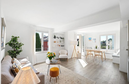 Saint-Jean-Cap-Ferrat Apartment | 04. Bright apartment with balcony and sea view, close to the beach