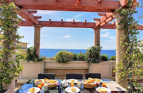 Les Baumettes Apartment | N&J - SEA VIEW TERRACE PENTHOUSE - Private terrace