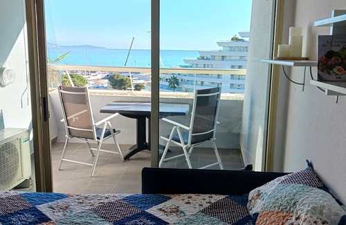 Villeneuve Loubet Beach Apartment | Confortable Marina Baie des Anges Studio with beautifull view