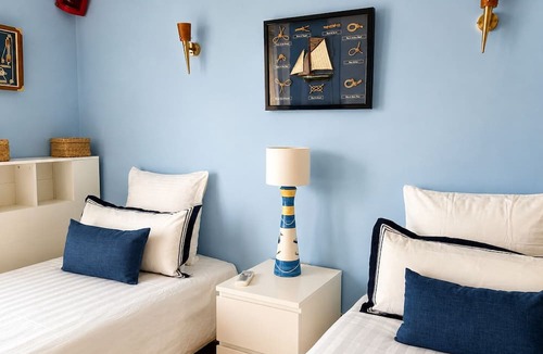Plaine de la Brague Apartment | Apartment - sea view and veranda, Port Vauban