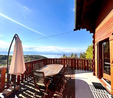 Thollon-les-Memises Ski Chalet | Chalet Mouflon - Vue lac imprenable