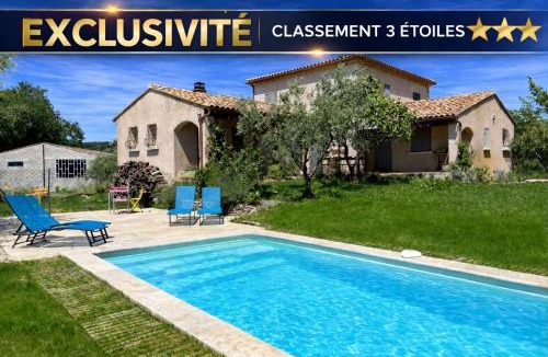 Caromb Villa | Havre de paix avec piscine au pied du Ventoux