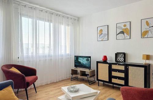 La Gare Apartment | Le quai 52 - Spacieux & Lumineux & Gare SNCF Albert Elisabeth B