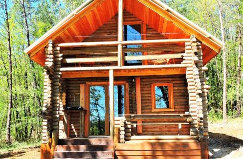 Les Farges House | Magnifique chalets en rondins avec SPA et Tipis en plaine Nature Environnement ressourçant au calme vue imprenable Lascaux SPA non disponible juillet et aout
