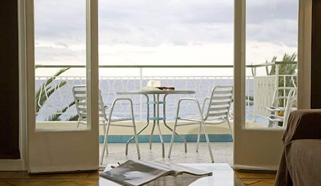 Promenade des Anglais Nice sea view 2 bed lux city apt balcony free Wifi