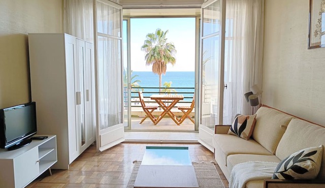 Charming T1 with terrace and sea view