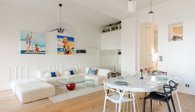 AROHA Apt with terrasse and sea view in Biarritz